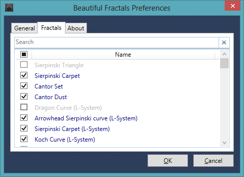 Preferences Fractals